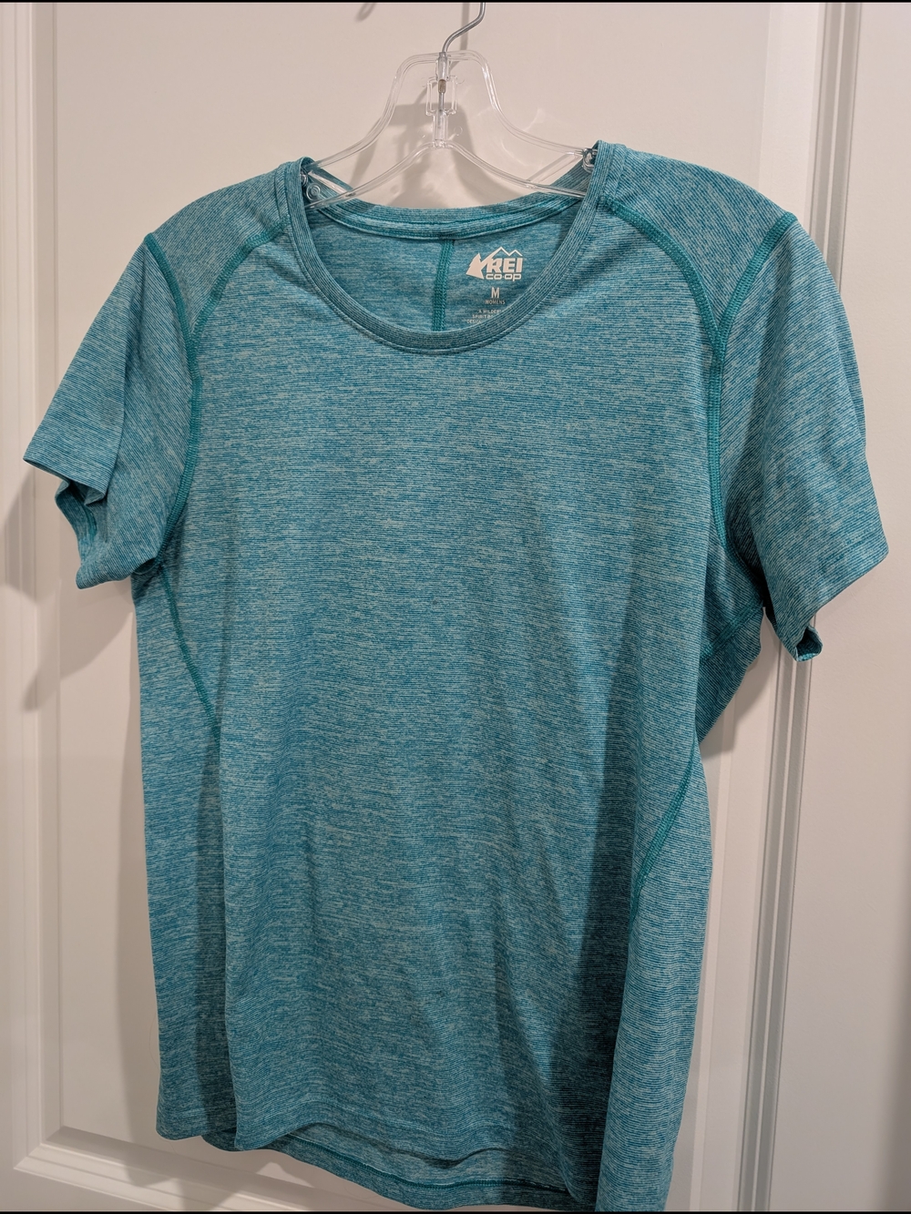 REI Teal Short Sleeve Top